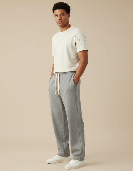 Pantalon Baggy Gris - Molleton