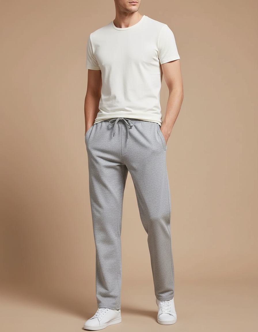Ensemble Pantalon Gris - Molleton