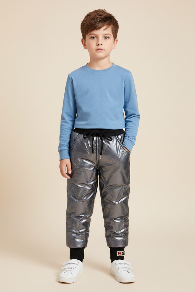 Pantalon De Ski Gris - Argenté Polyester