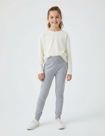 Pantalon Skinny Gris - Molleton