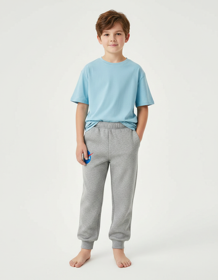 Pantalon Gris Molletonné Confortable NASA Enfant