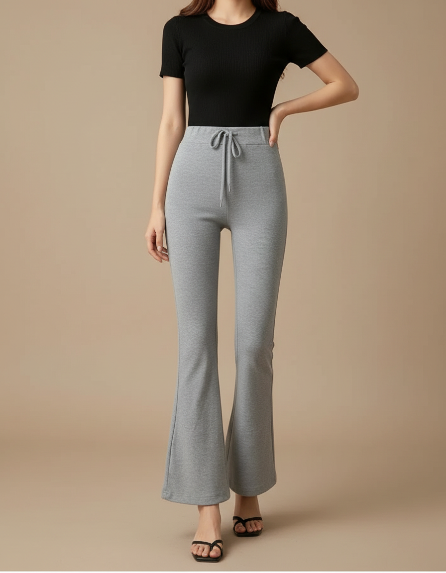 Pantalon Gris Patte D'eph - Molleton