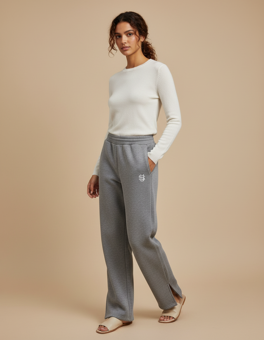 Pantalon Gris Marengo - Molleton
