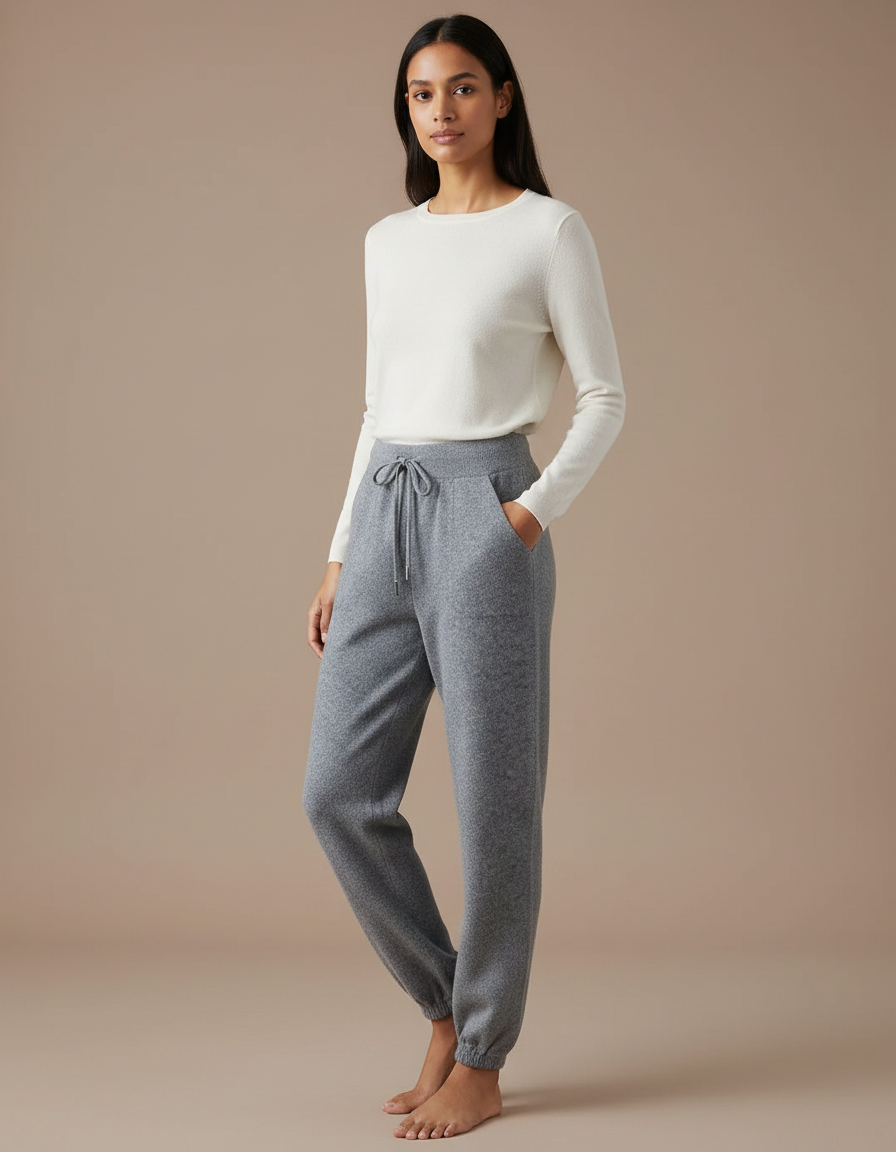 Pantalon Pyjama Gris - Molleton