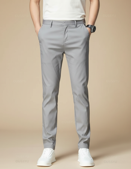 Pantalon De Ville Gris - Gabardine