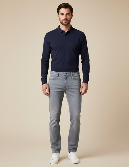 Pantalon Jeans Gris