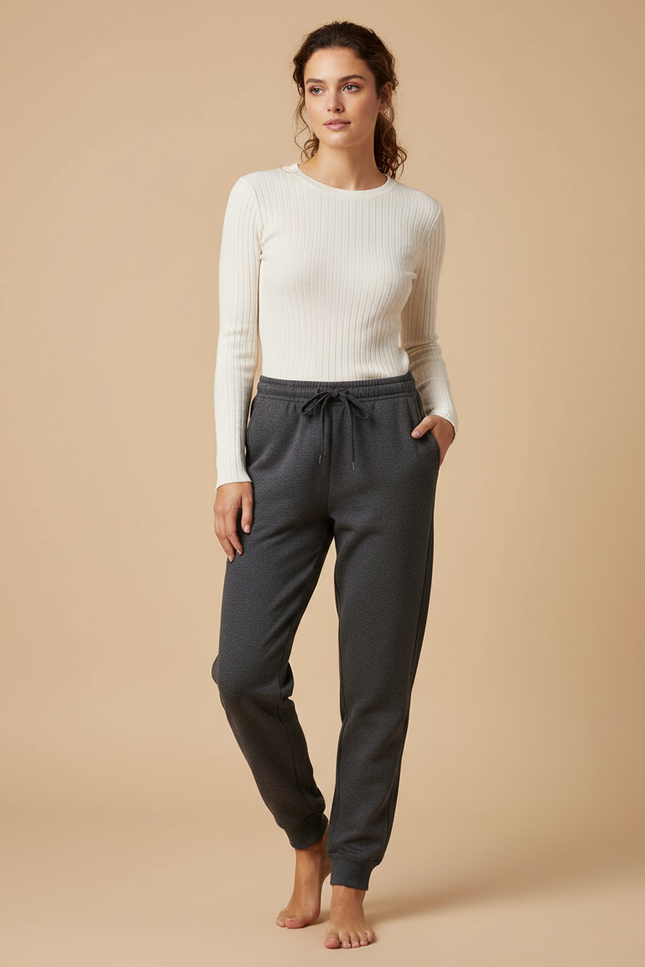 Pantalon Coton Gris - Molleton