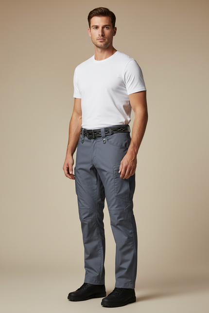 Pantalon Uniforme Gris - Gabardine
