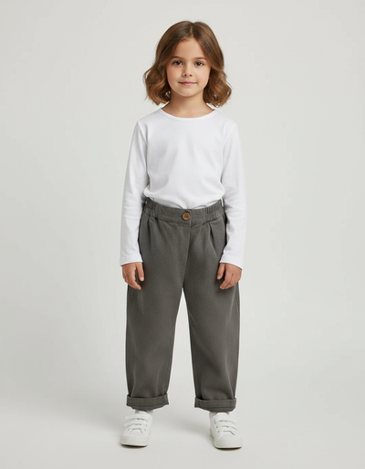 Pantalon Gris Chiné