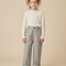 Pantalon Gris Cargo Ample Coton Enfant Décontracté