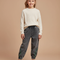 Pantalon Gris Décontracté Ample Denim Enfant - Jean