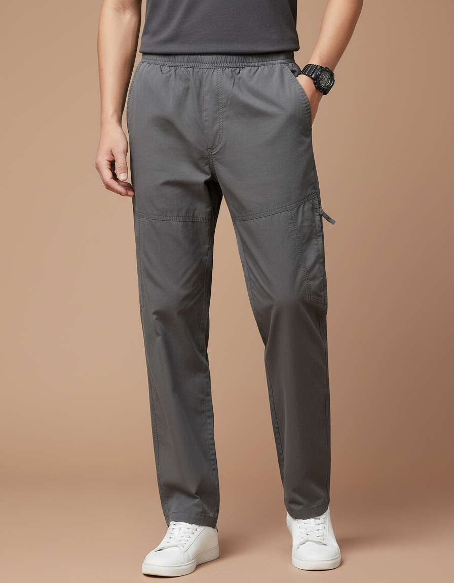 Pantalon Gris 8f5f - Gabardine