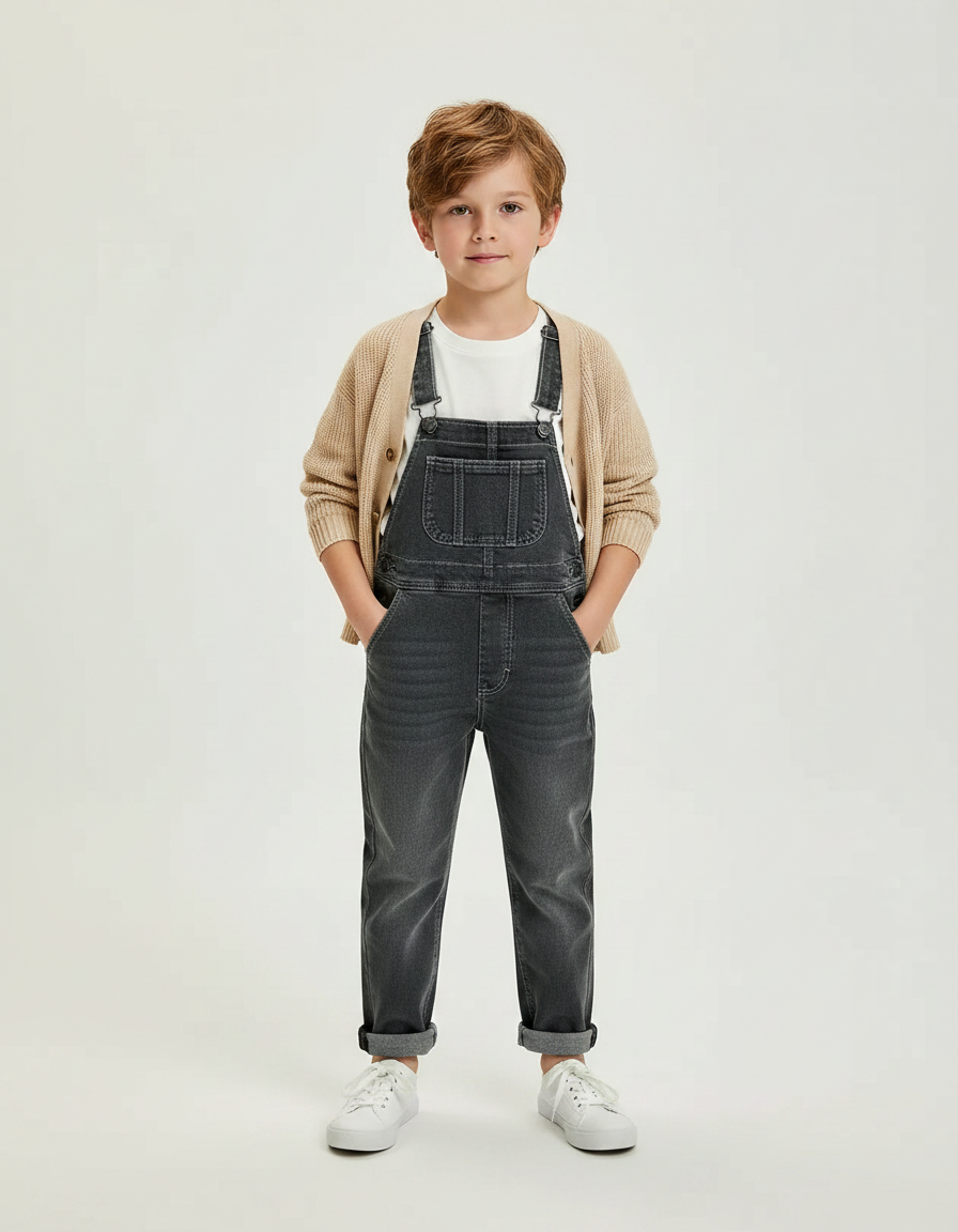 Combinaison Pantalon Grise - Jean