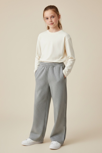 Pantalon Gris Ado - Molleton