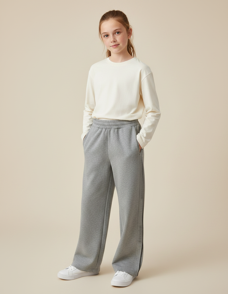 Pantalon Gris Ado - Molleton