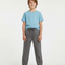 Pantalon Lin Gris Garcon