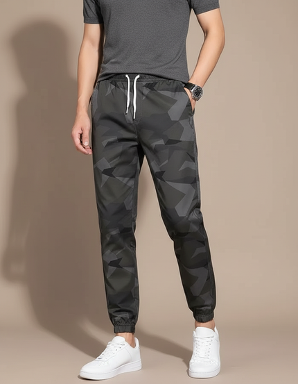 Pantalon Camouflage Gris - Polyester