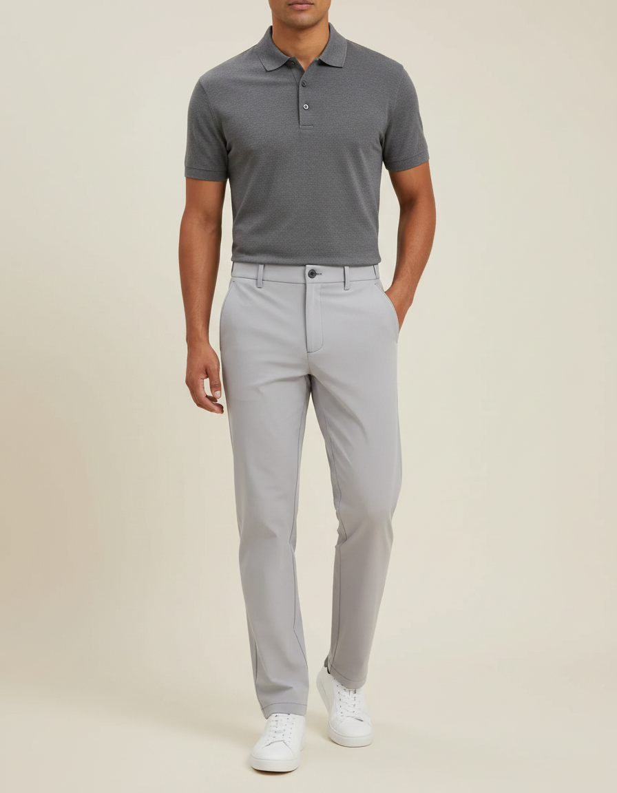 Pantalon Golf Gris - Polyester