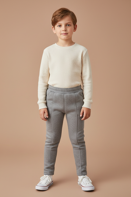 Pantalon Gris Bebe - Molleton