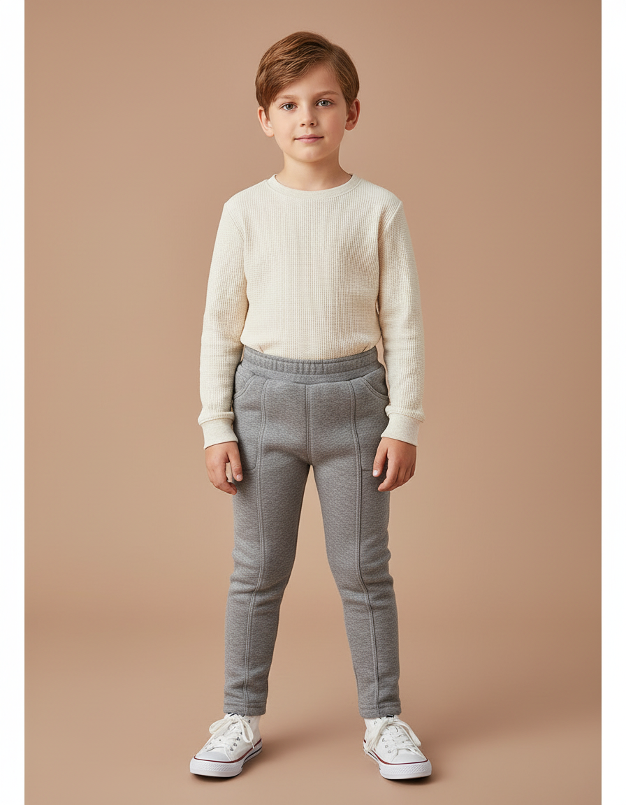 Pantalon Gris Bebe - Molleton