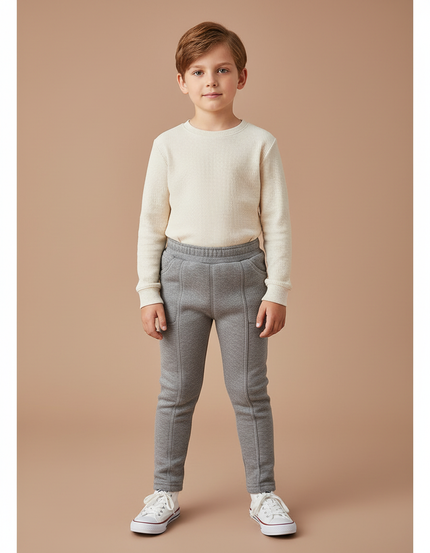 Pantalon Gris Bebe - Molleton