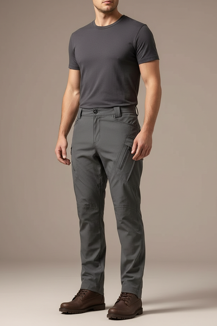 Pantalon Tactique Gris - Gabardine