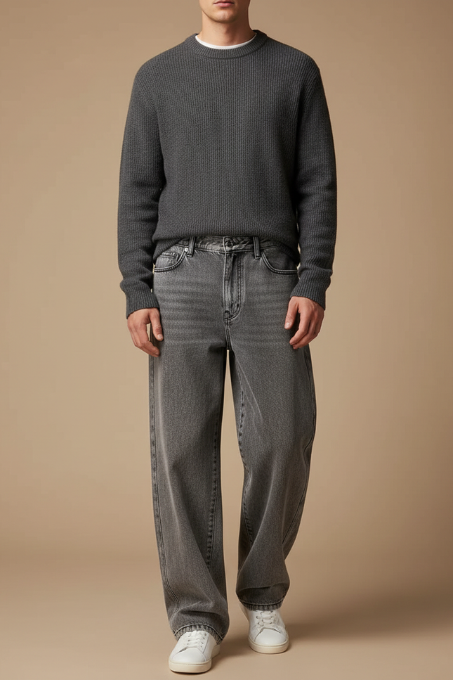 Pantalon Denim Gris - Jean