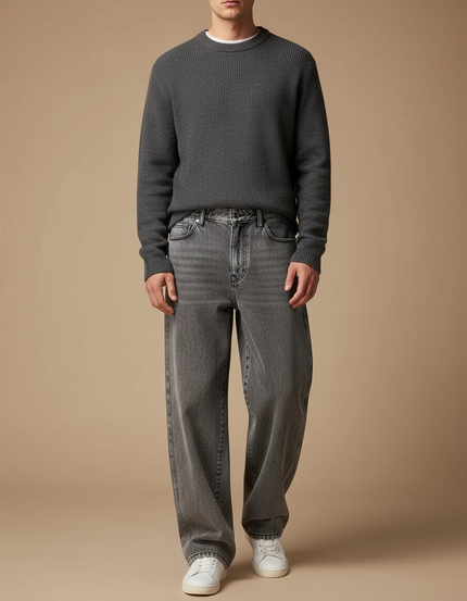 Pantalon Denim Gris - Jean