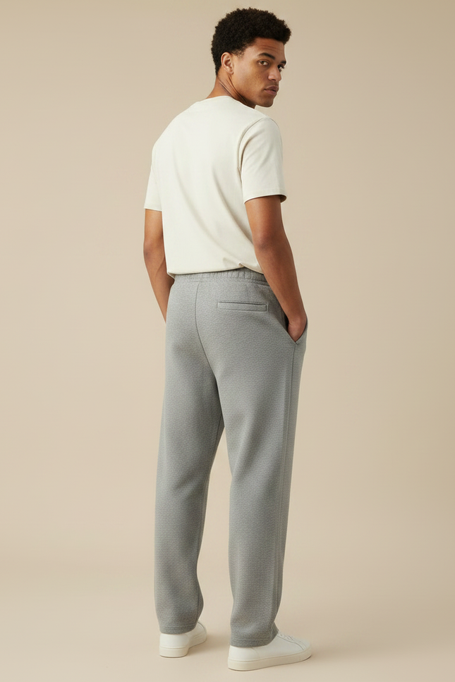 Pantalon Baggy Gris - Molleton - vue 2