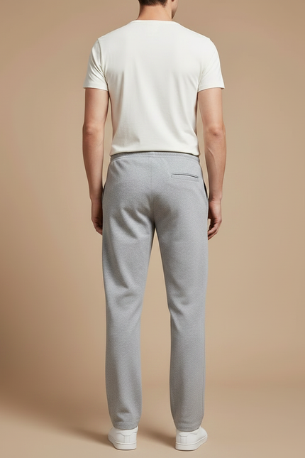 Ensemble Pantalon Gris - Molleton - vue 2