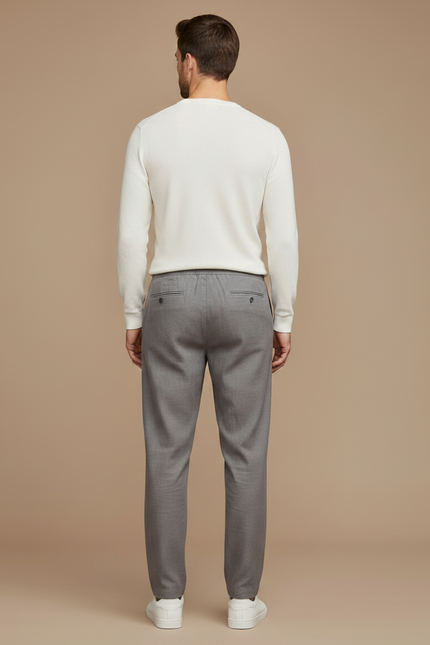 Pantalon Lin Gris - vue 2