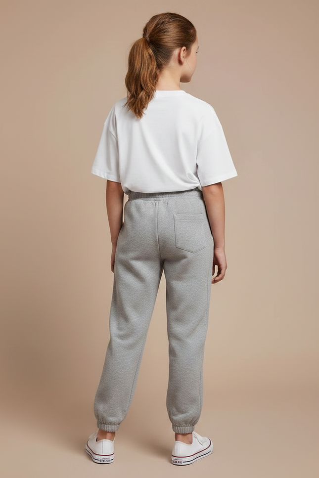 Pantalon Gris Df28 - Molleton - vue 2
