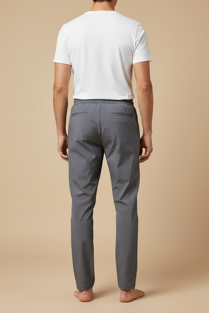Pantalon Sport Gris - Polyester - vue 2