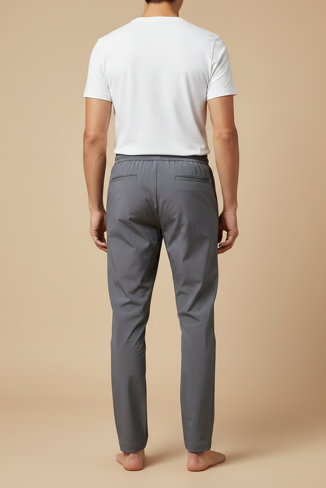 Pantalon Sport Gris - Polyester - vue 2