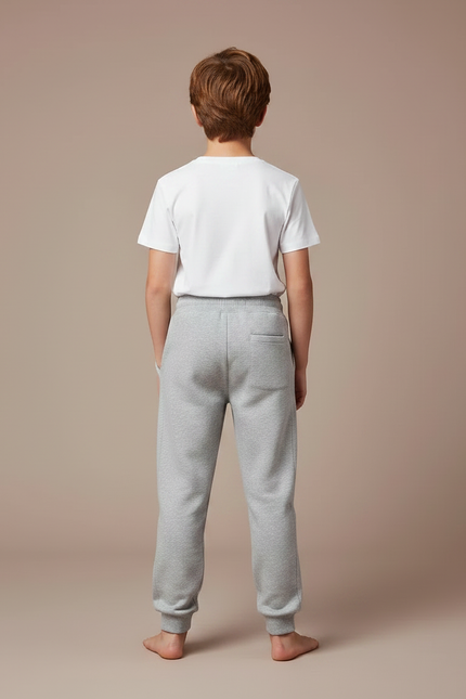 Pantalon Gris Molletonné Jogging Garçon Flash - vue 2
