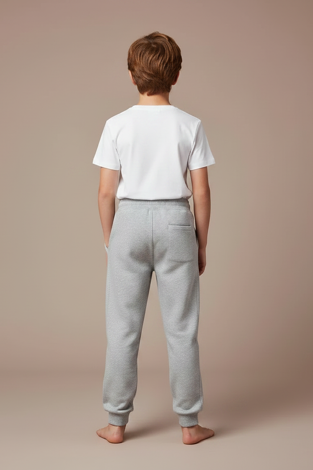 Pantalon Gris Molletonné Jogging Garçon Flash - vue 2