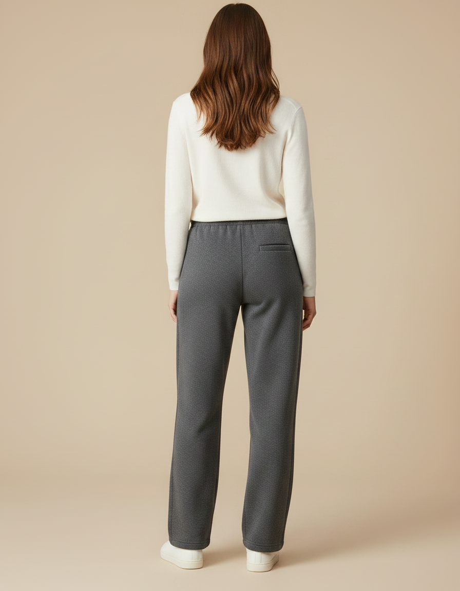 Pantalon Sport Gris Femme - Molleton - vue 2