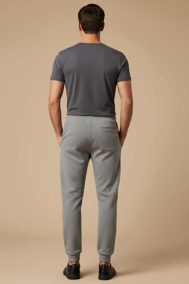 Pantalon Gris Molletonné Décontracté Mickey Mouse Homme - vue 2