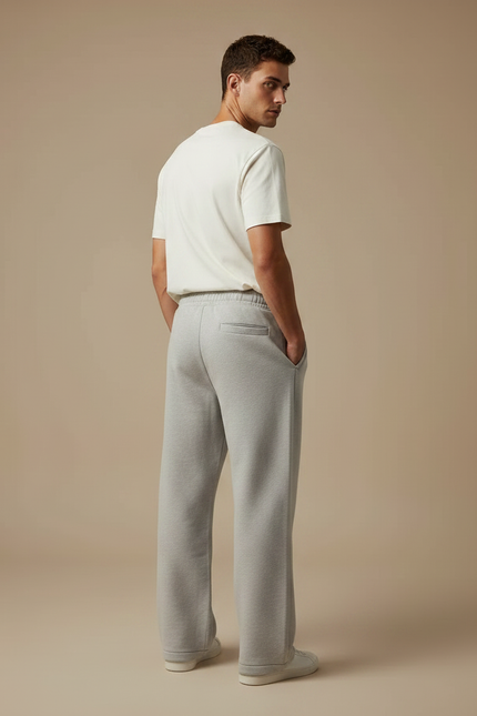 Ensemble Pantalon Gris Homme - Molleton - vue 2