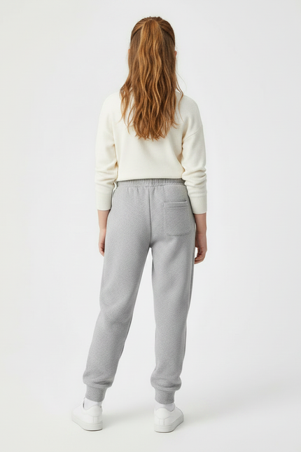 Pantalon Gris Molletonné Mickey Enfant Décontracté - vue 2