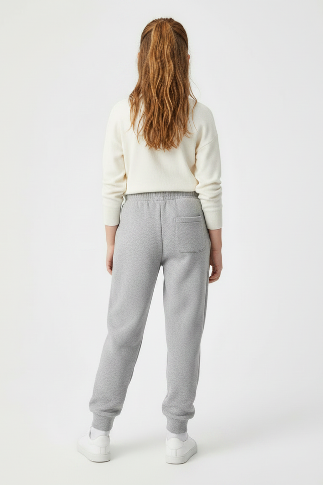 Pantalon Gris Molletonné Mickey Enfant Décontracté - vue 2