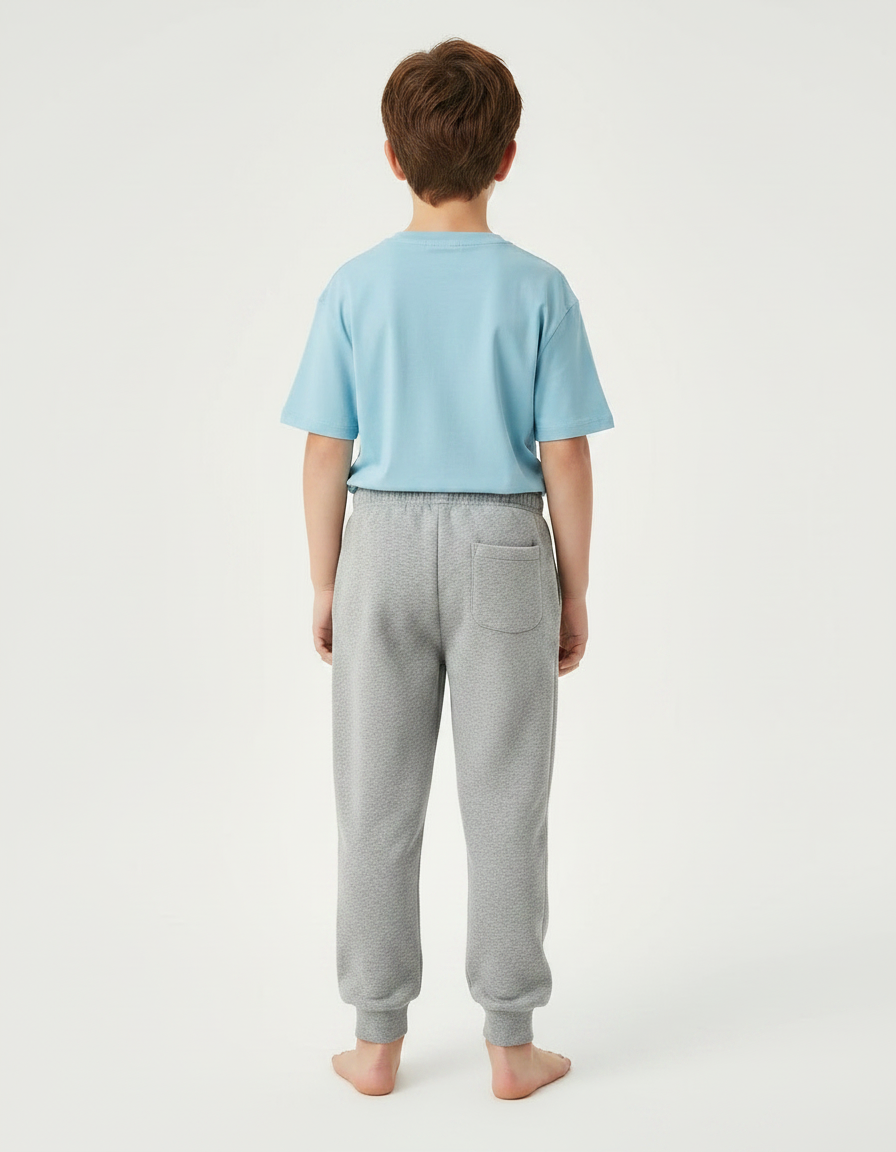 Pantalon Gris Molletonné Confortable NASA Enfant - vue 2