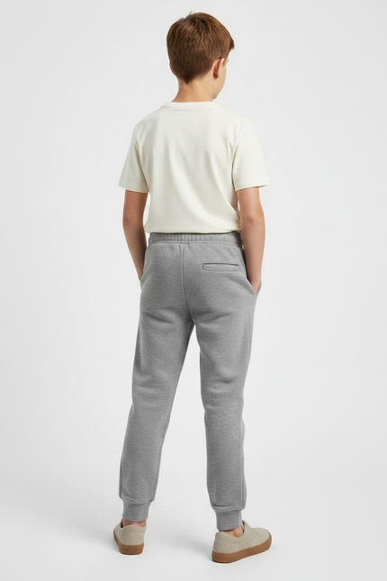 Pantalon Gris Orange - Molleton - vue 2