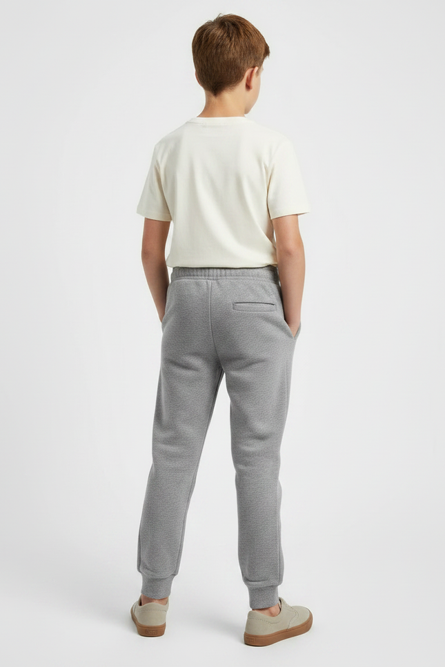 Pantalon Gris Orange - Molleton - vue 2