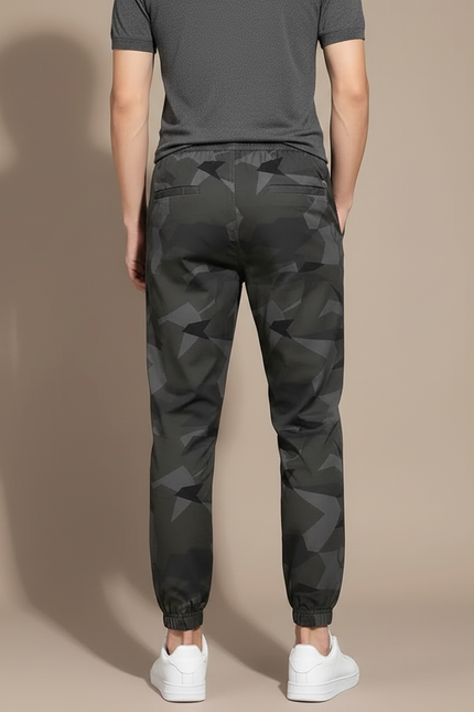 Pantalon Camouflage Gris - Polyester - vue 2
