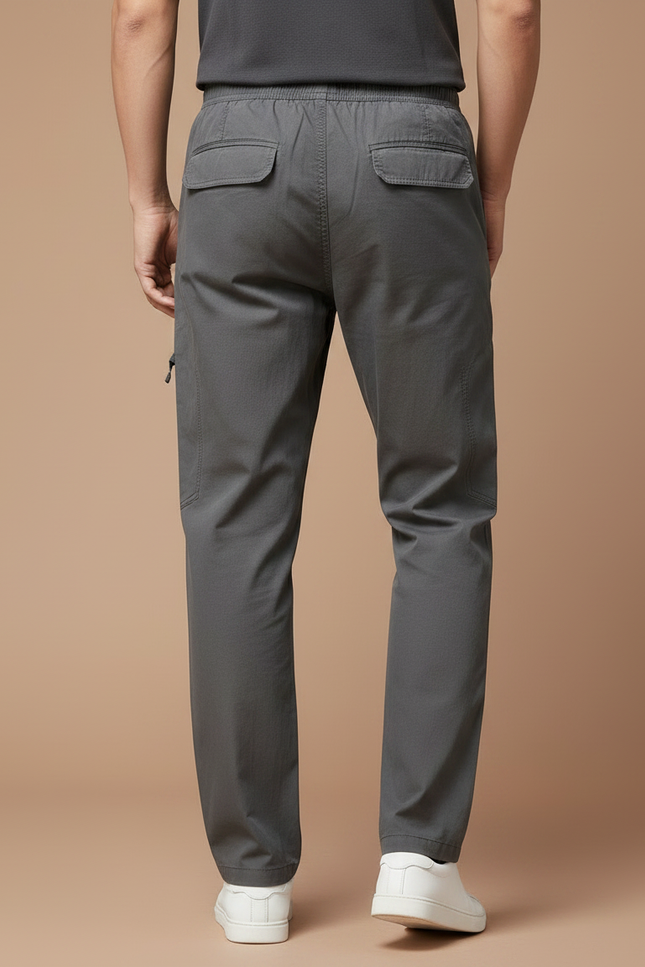 Pantalon Gris 8f5f - Gabardine - vue 2