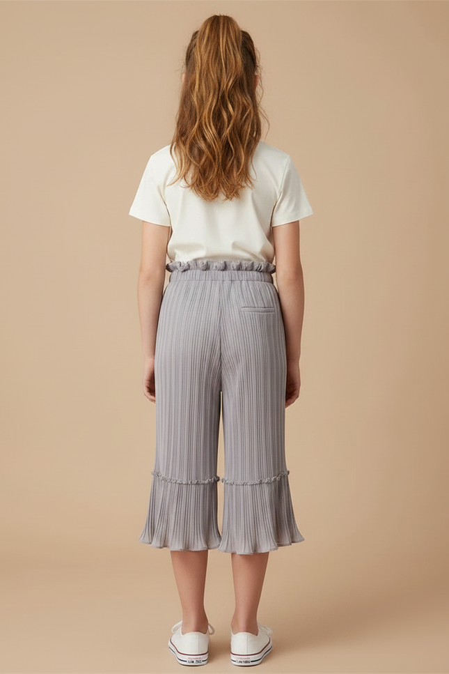 Pantalon Gris 49a3 - Polyester - vue 2