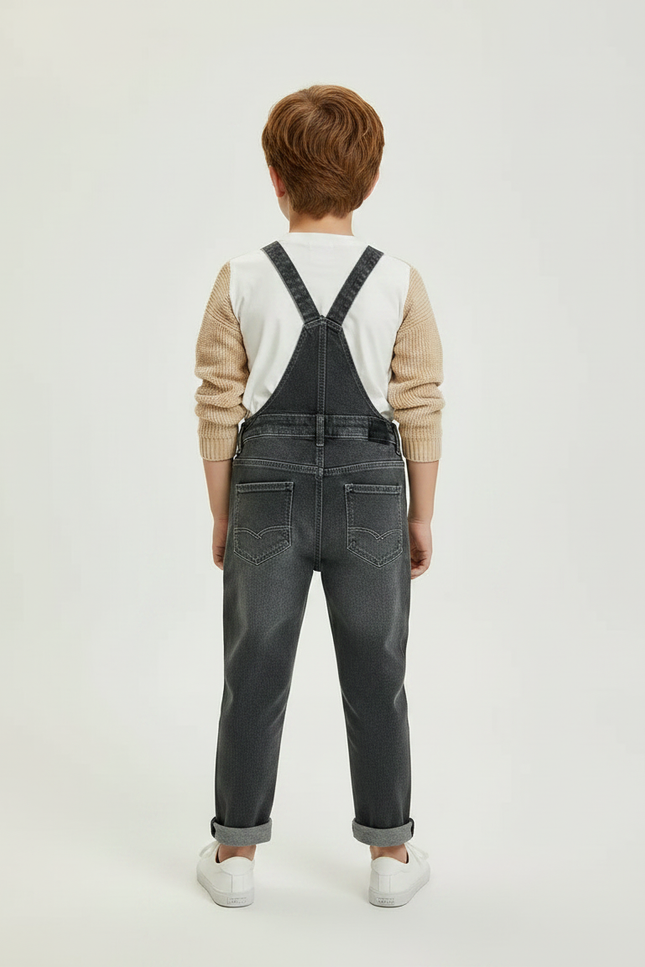 Combinaison Pantalon Grise - Jean - vue 2
