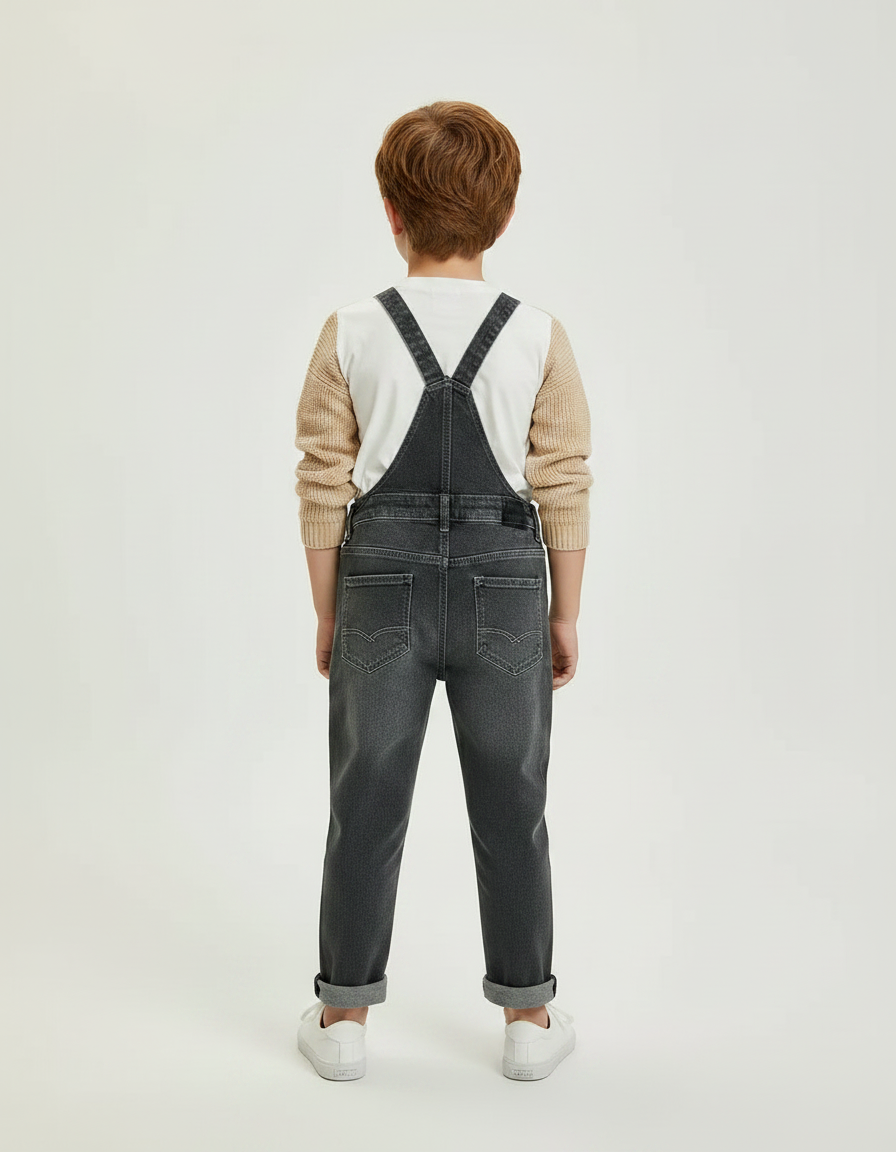 Combinaison Pantalon Grise - Jean - vue 2