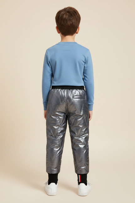 Pantalon De Ski Gris - Argenté Polyester - vue 2